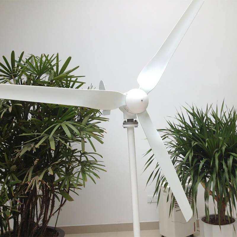 IP54 Horizontal Shaft Wind Turbine 12V 24V 400W 600W Permanent Wind Turbine