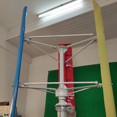 Low Starting Torque H Vertical Wind Turbine 5KW Small Vertical Axis Wind Turbine