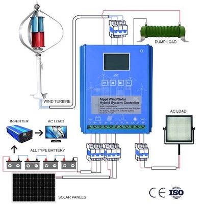 24V 48V 100Ah Off Grid Electrical Systems 200Ah 300Ah Remote Monitoring