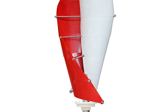 Low Noise Wind Speed Spiral Wind Turbine 24V 400W Multi Colors Free Renewable Energy