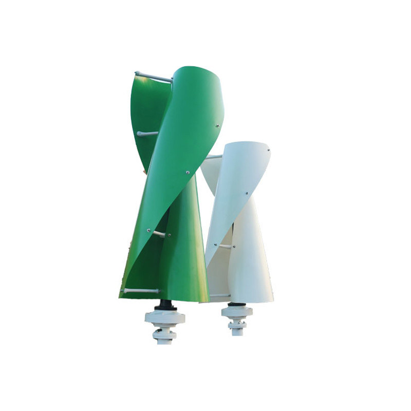 Spiral Windmill Vertical Wind Generators For Homes 24V 48V 400W 600W IP54