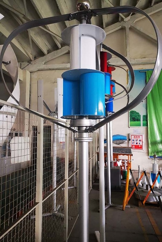 Alternative Energy Q Wind Turbine 96V 5KW Permanent Wind Turbine 3Ph Aluminum Alloy Blade