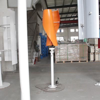 Off Grid Spiral Wind Turbine 24V 400W Wind Turbine For Low Wind Speed