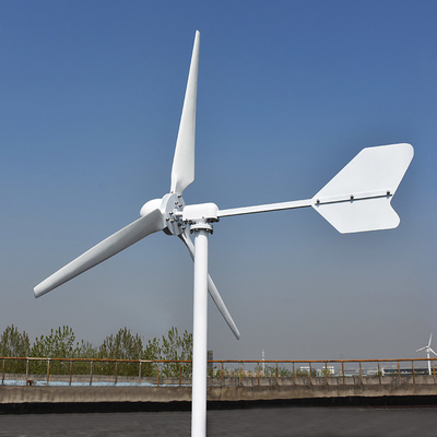 Horizontal Low Speed Wind Generator 1KW 3KW 24V 48V Alternative Windmill For Home Use