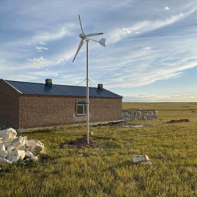 220V 380V Horizontal Wind Turbine Three Phase Permanent Magnet Generator For Alternative Energy