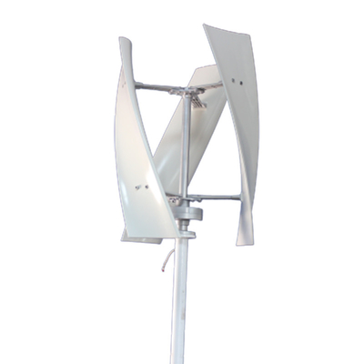 Curved Blade Design Vertical Wind Turbine Power Output 5KW 120V IP54 Residential Vawt