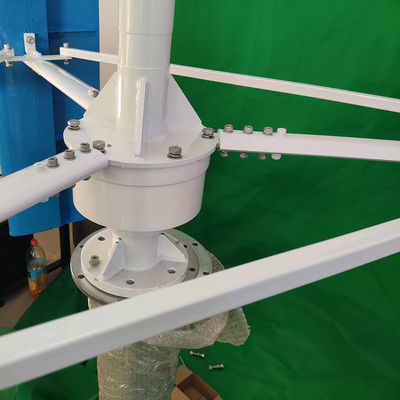 10000W Small Vertical Wind Turbine Blades Three Aluminum Alloy CE Certified