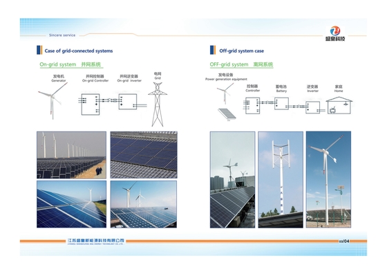 Quite Cheap Wind Turbine Generator IP54 5KWH 10KWH 20KWH Low Wind Turbine Generator