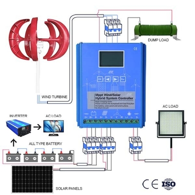 24V 48V 100Ah Off Grid Electrical Systems 200Ah 300Ah Remote Monitoring