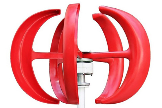 100W Red Lantern Wind Turbine 12V 24V Low Speed Wind Turbine