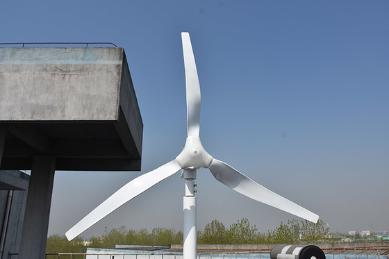 Three Blades Sailboat Wind Turbine Generators 24V Horizontal Axis Wind Generator