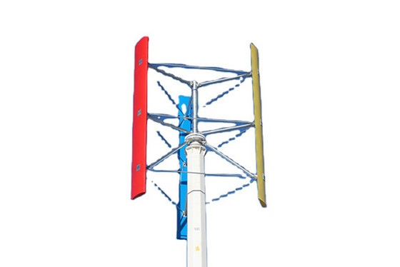 10KW H Vertical Wind Turbine Vertical Axis Wind Generator 3 Blade